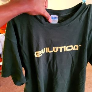 Evilution Green T shirt🏕